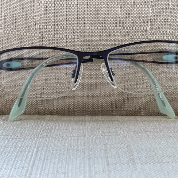 Brendel Women Glasses Eschenbach Black/Blue Tone Eyeglasses 50[]17 135 - Picture 2 of 12